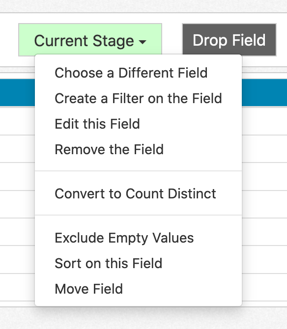 Setup Field Edit